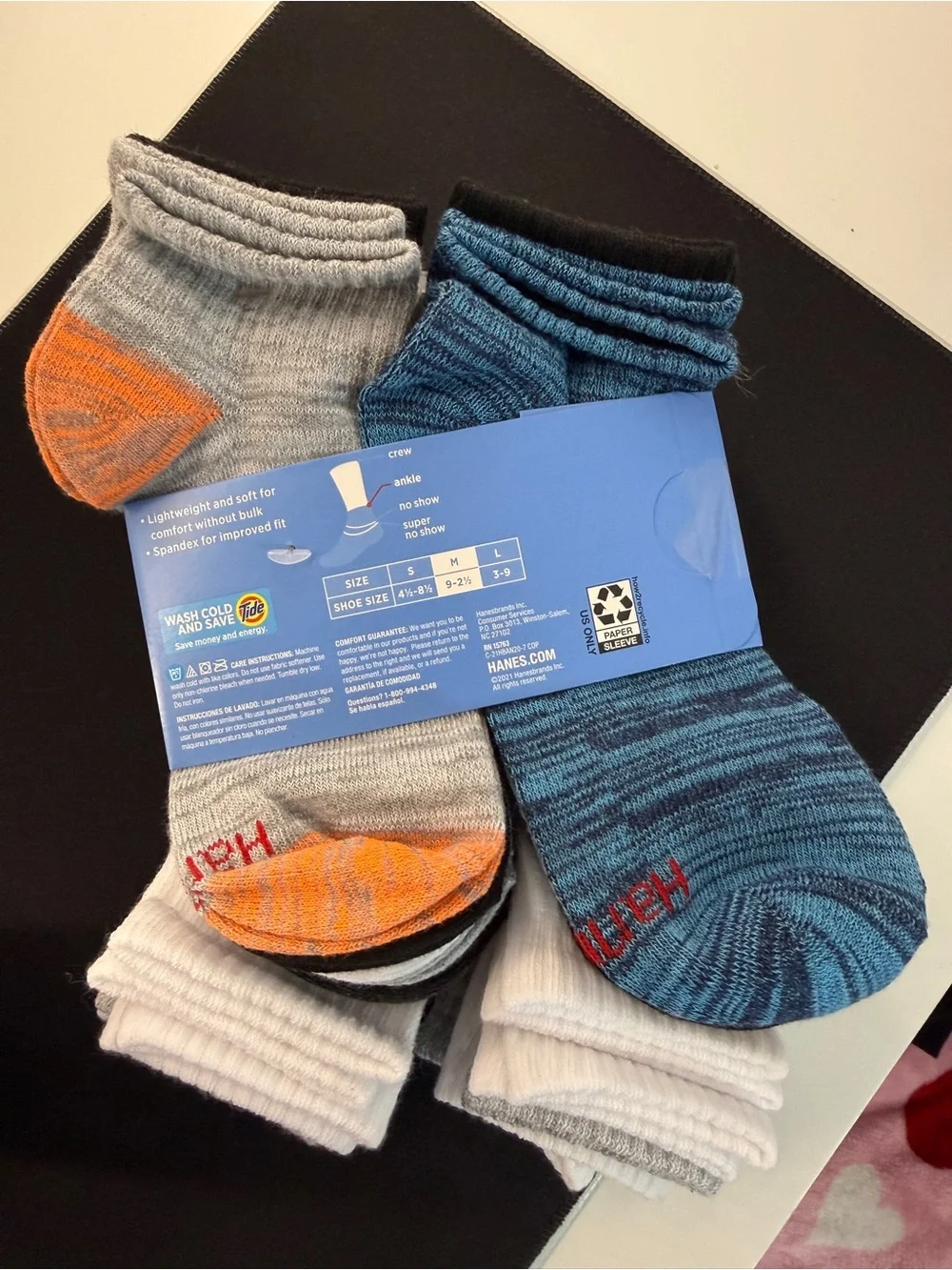 Hanes item details